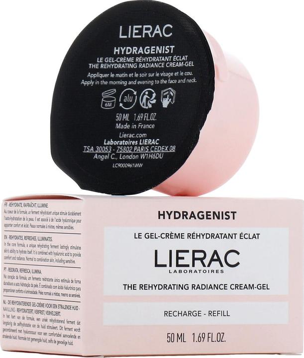 Image du produit Lierac Hydragenist The Rehydrating Radiance Cream-Gel Refill (50 ml, Gel visage)