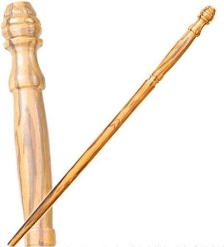Actual product image Noble Collection Harry Potter Wand Vincent Crabbe (Character Edition)