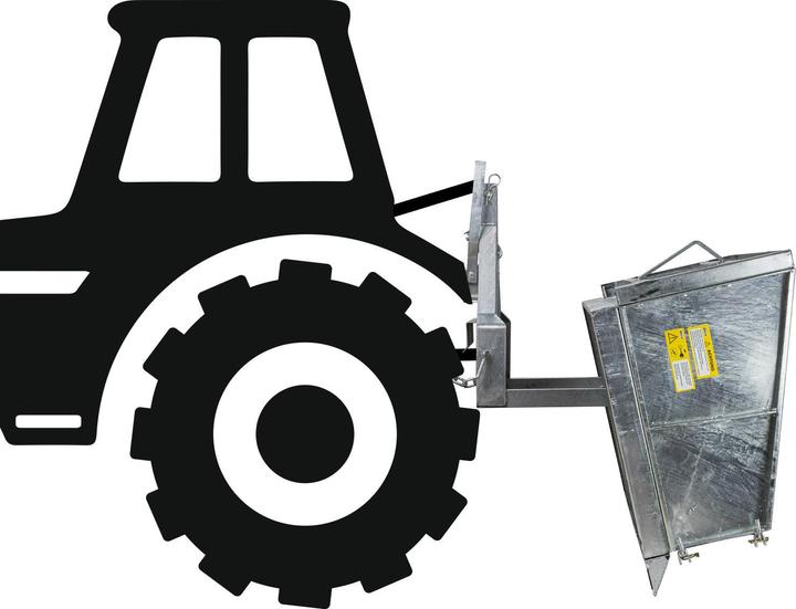 Image du produit Dema Heckcontainer DHK120Z Kat 1 (250 l)
