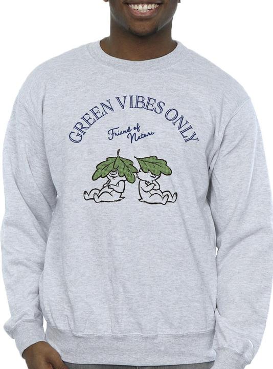 Immagine prodotto Disney Chip 'n Dale Green Vibes Only Felpa Uomo (L)