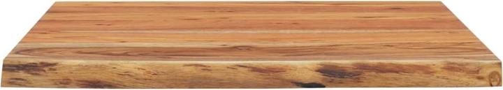 Image du produit VidaXL Étagère murale Rectangulaire Bord d'arbre Étagère suspendue Bureau Étagère en bois massif Acacia