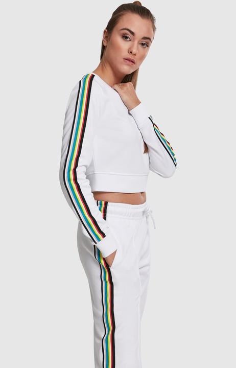 Produktbild Urban Classics Ladies Multicolor Taped Sleeve Crewneck (3XL)