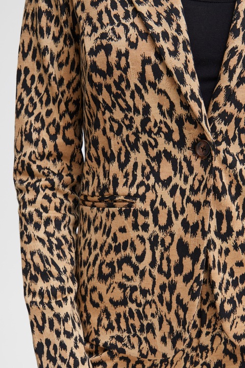 Actual product image Ichi IHKATE LEOPARD JACQUARD BL 20120652 (M)