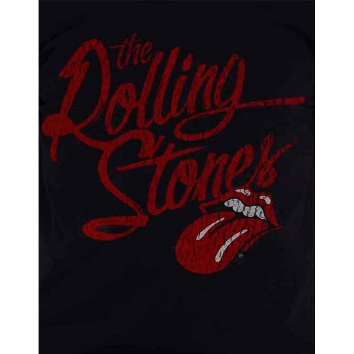 Actual product image The Rolling Stones Unisex Adult Script Logo T-Shirt (S)