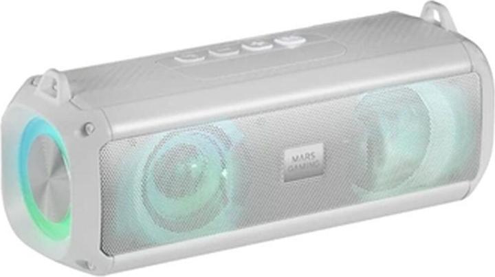 Immagine prodotto Mars Gaming Enceintes/Barre Son Bluetooth MSB-XT (Blanc) (8 h, Batteria ricaricabile)