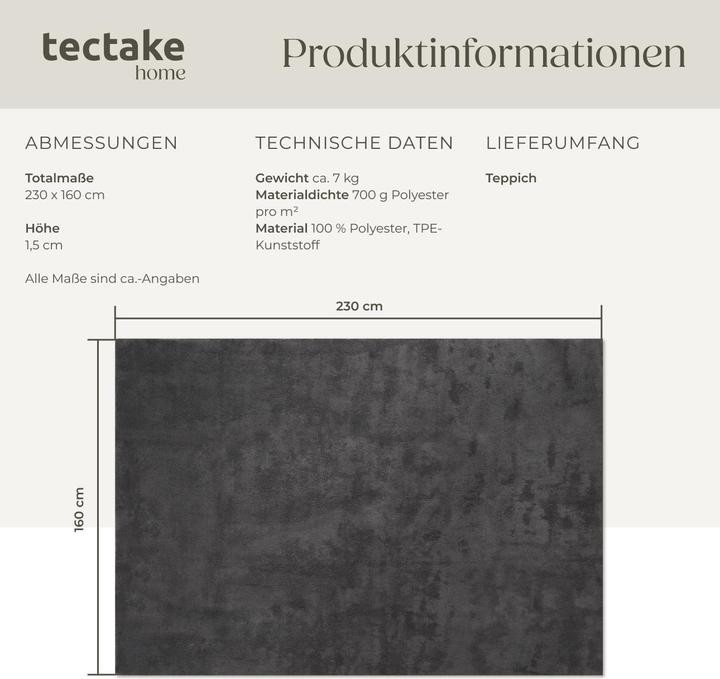 Immagine prodotto tectake Zona morbida (160 x 230 cm)