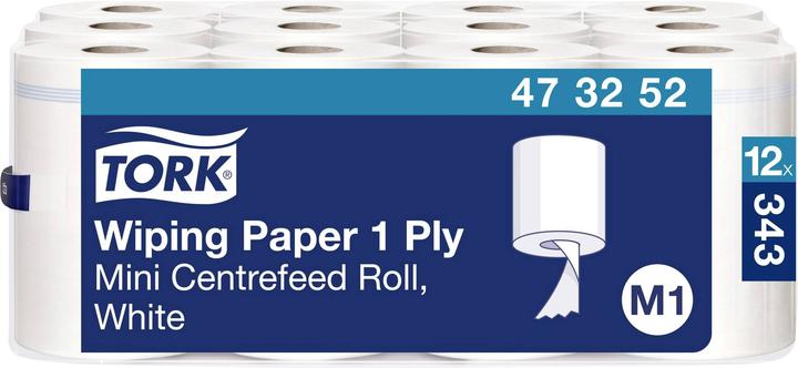 Actual product image Tork Multipurpose paper wipes with inner roll in M1 (12x)