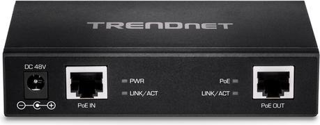 Produktbild Trendnet TPE-E110 Gigabit PoE+ Repeater Amplifier (2 Ports)