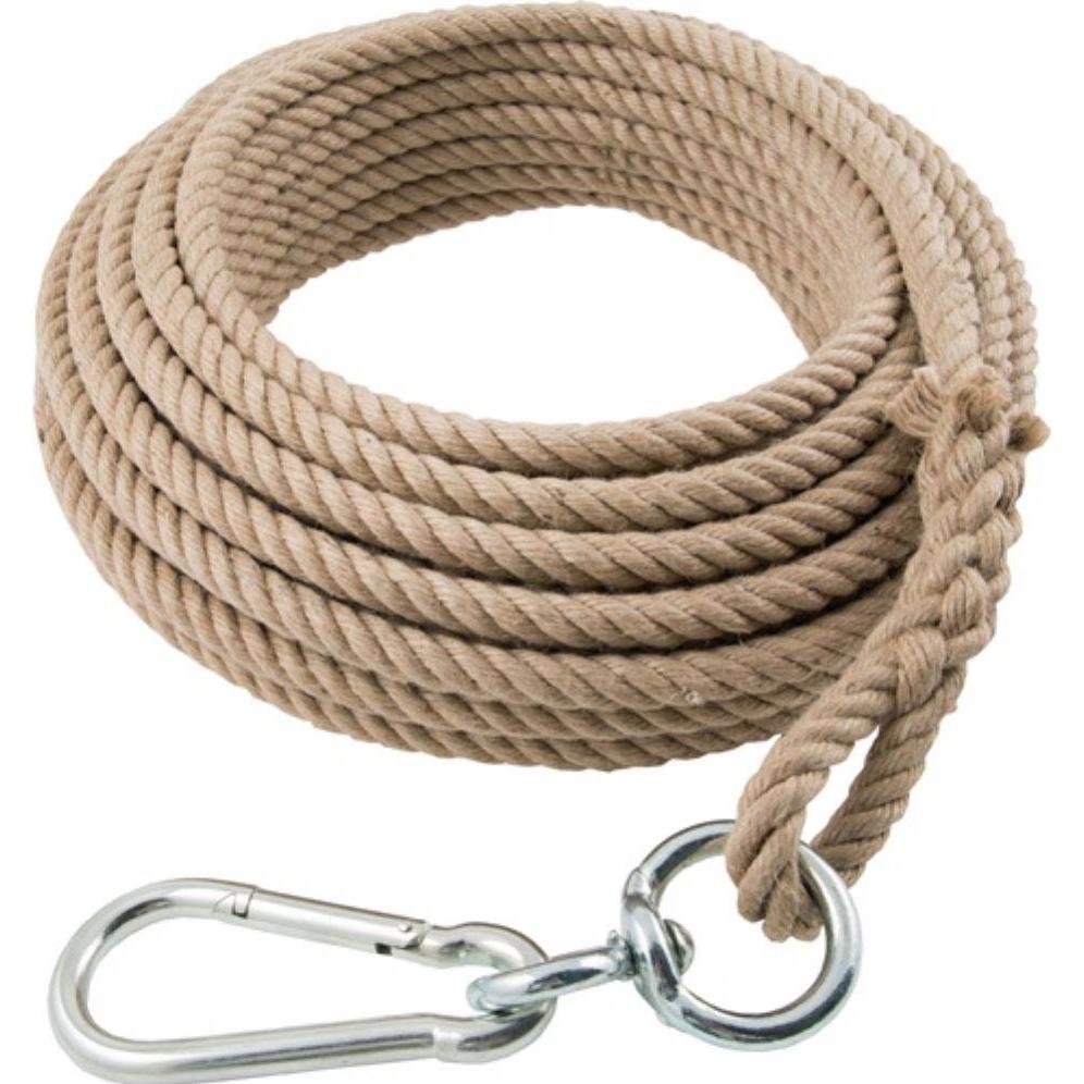 Braun, Seil, Eimerseil 25 m 4-litzig gedreht, mit Schlaufe 16 mm (25 m)