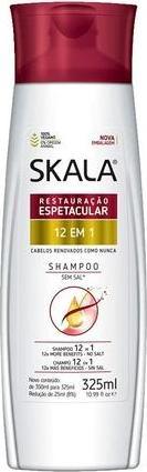 Actual product image Skala Champu 12 Em 1, 325 Ml, Black, Standard (325 ml, Liquid shampoo)