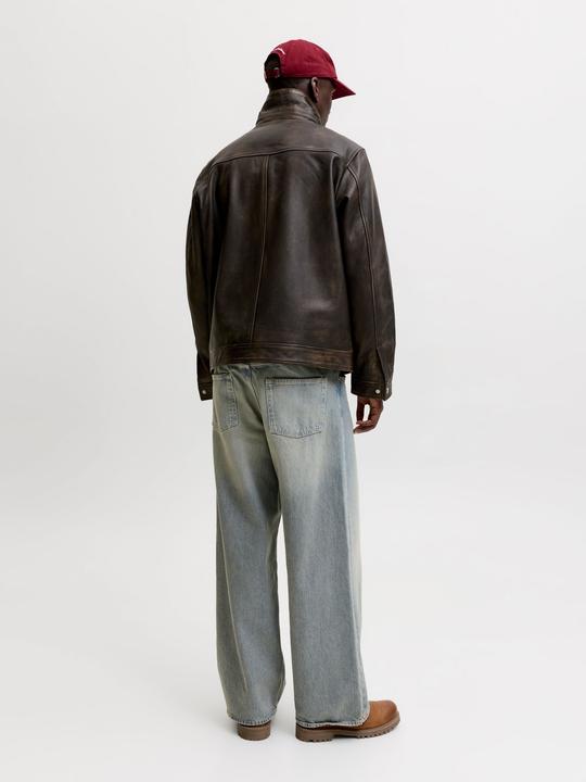 Produktbild Jack & Jones Lederjacke Lederjacke (M)