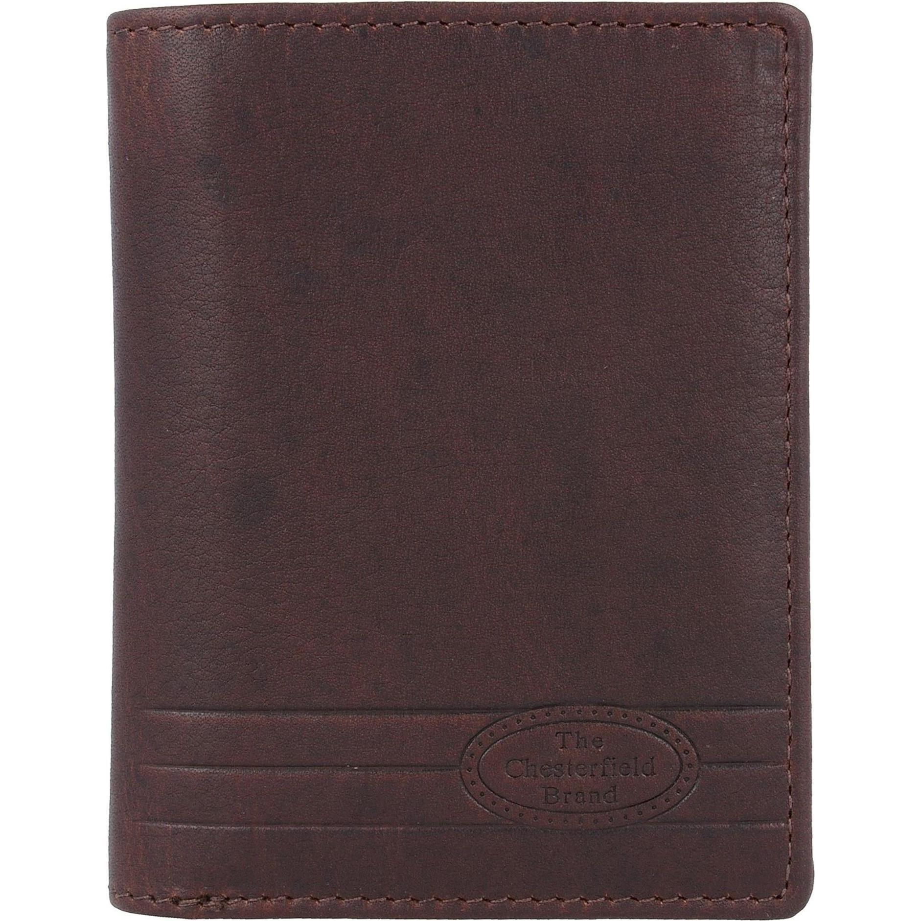 The Chesterfield Brand, Herren, Portemonnaie, Wax Pull Up Geldbörse Leder 8.5 cm, Braun
