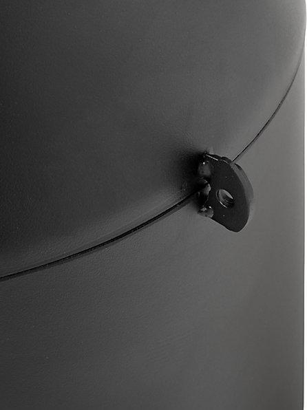 Actual product image Rubbermaid Stand ashtray galvanized steel