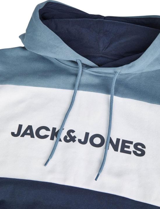 Actual product image Jack & Jones Jwhlogo Blocking Hoodie Regular Fit (M)