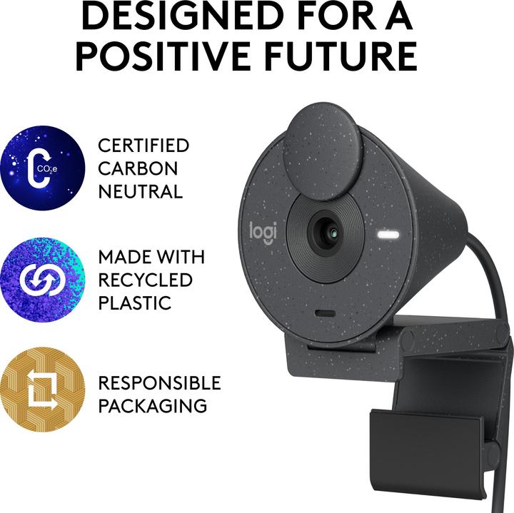 Actual product image Logitech Brio 300 (2 Mpx)