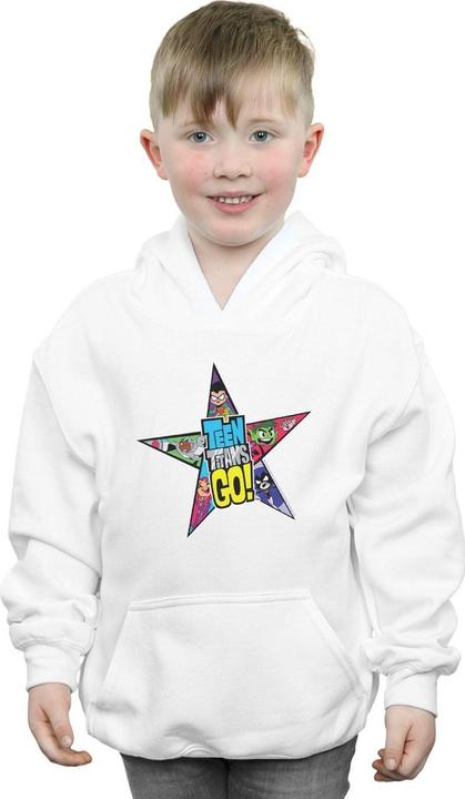 Produktbild Teen Titans Go Star Logo Kapuzenpullover Jungen (152, 158)