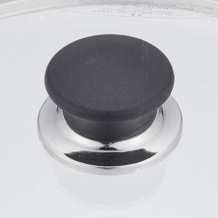 Image du produit Ballarini Glasdeckel m. Edelstahlrand, Ø 28 cm (28 cm, Métal, Verre)