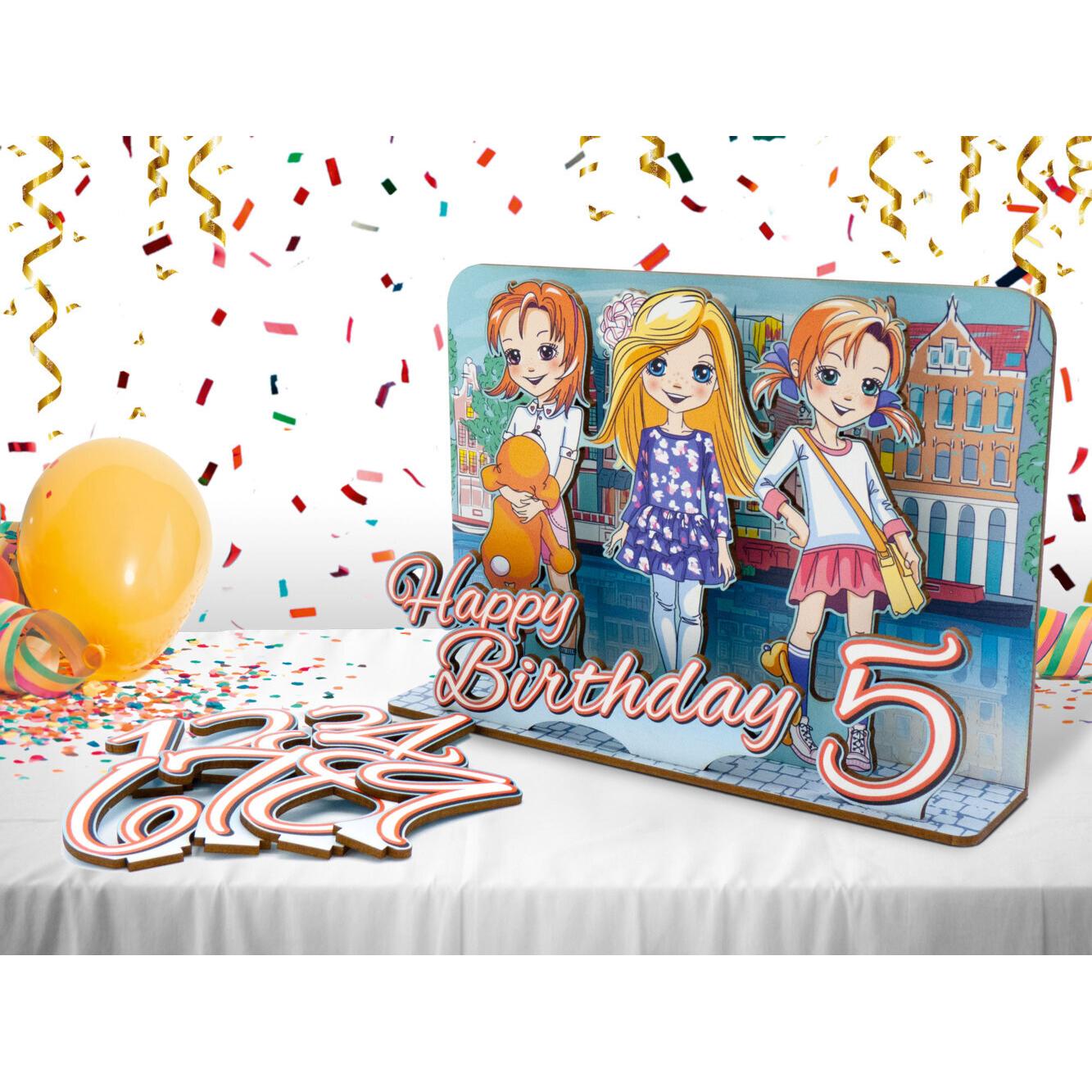 Familia familiacard Geburtstagsdekoration Topm (1 Stk.) (49295795)