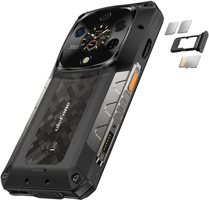 Actual product image Ulefone ARMOR 28 ULTRA 5G 16/1TB BLACK (1000 GB, Epic Black, 6.67", Dual SIM, 5G)