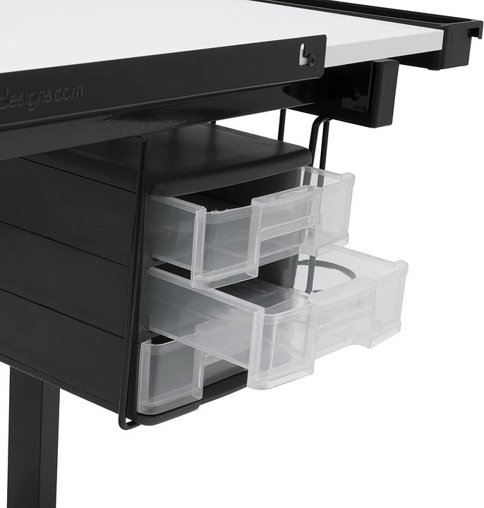 Image du produit SD Studio Designs Table à dessin réglable, noir/blanc