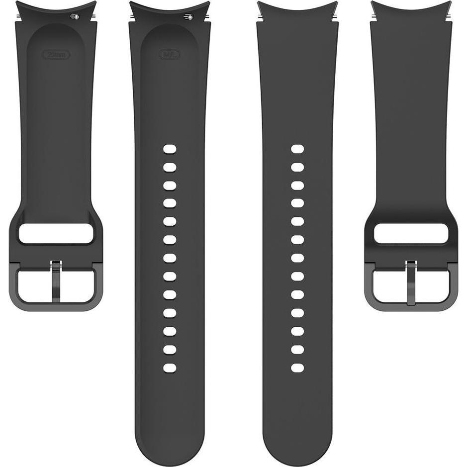 König Design Silikon Armband 20mm Uhrenarmband für Samsung Galaxy Watch 4 5 Classic Pro Loop (20 mm, Silikon), Uhrenarmb...