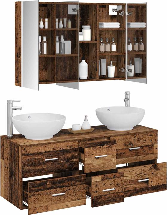 Produktbild vidaXL Badezimmermöbel-Set