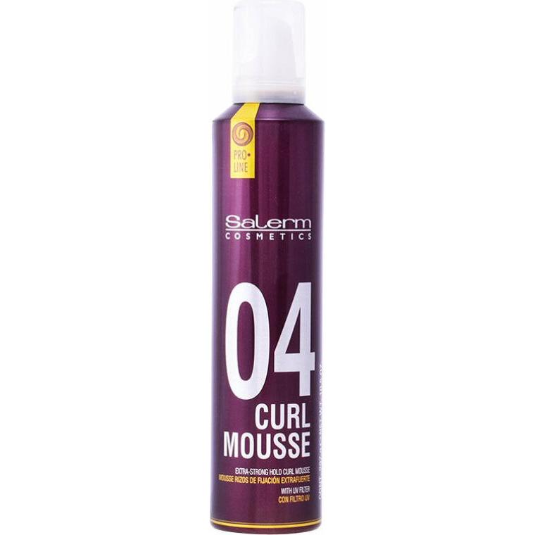 Salerm, Haarschaum, CURL MOUSSE extra strong 300 ml (300 ml, Lockenschaum)