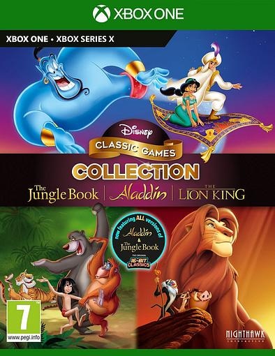 Image du produit Disney Interactive Studios Collection de jeux classiques : Le Livre de la Jungle, Aladdin, & Le Roi Lion (Xbox One S, DE)