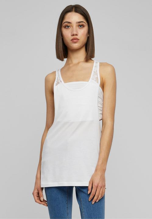 Produktbild Urban Classics Ladies Flower Laces Loose Tank (M)