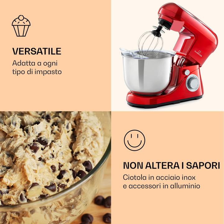 Image du produit Klarstein Bella, rouge (1300 W)