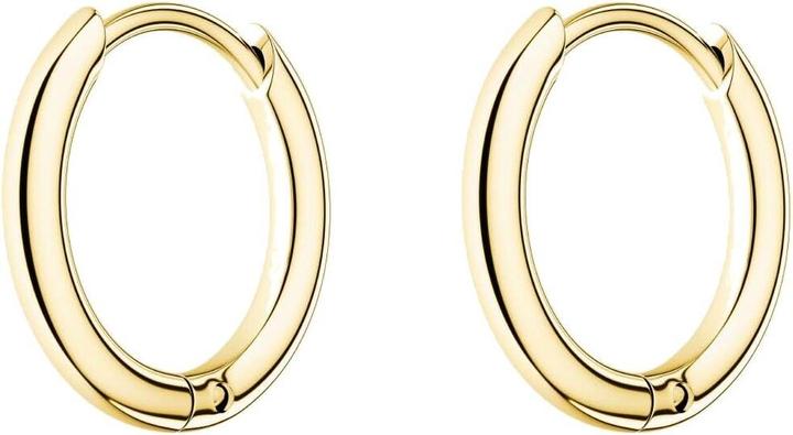 Immagine prodotto Rosefield Orecchini minimalisti placcati in oro con cerchi essenziali JESHG-J581