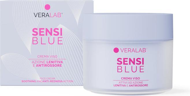 Actual product image Veralab Sensiblue Soothing And Anti-Redness Face Cream (45 ml, Day cream)