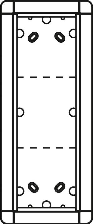 Actual product image Ritto 1883370 Intercom system accessories frame