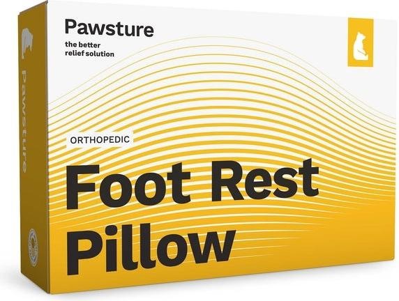 Actual product image Pawsture Orthopedic foot pillow