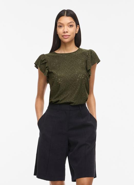 Immagine prodotto Vila VIKAWA Rundhals Oberteil mit kurzen Ärmeln (M)