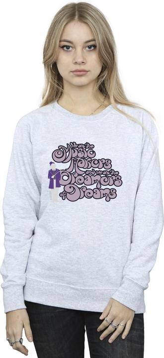 Immagine prodotto Willy Wonka & the Chocolate Factory Dreamers Text Felpa Donna (4XL)