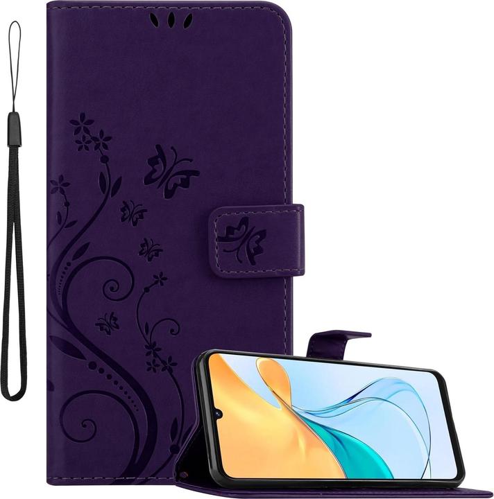 Produktbild Cadorabo Hülle für ZTE Blade V50 Vita mit Blumen Muster