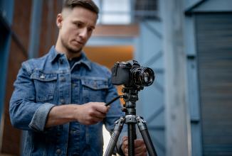 Actual product image Fotopro X aircross 3 Video Carbon Oranje (Carbon)