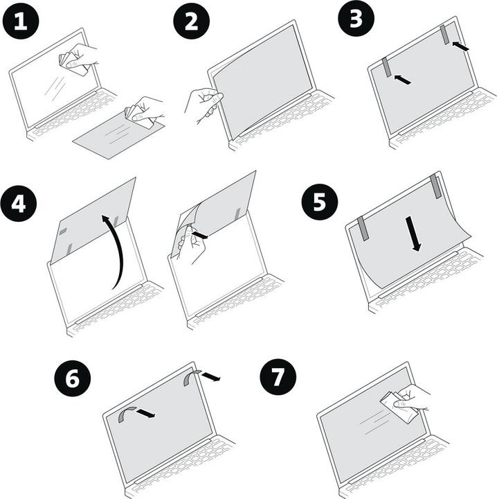 Image du produit Kensington Filtre anti-regard - 2x, amovible pour Microsoft Surface Go (10", 3:2)