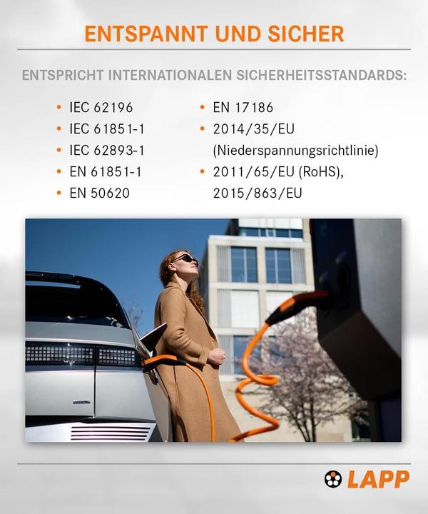 Immagine prodotto Lapp Mobility Helix (Tipo 2, 22 kW, 32 A, 5 m)