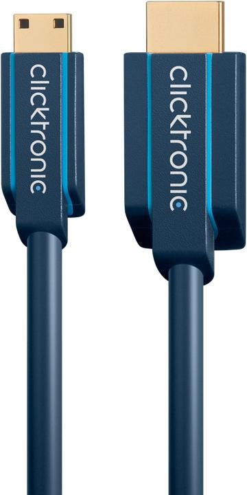 Produktbild clicktronic mini HDMI (Typ C) — HDMI (Typ A) (1 m)
