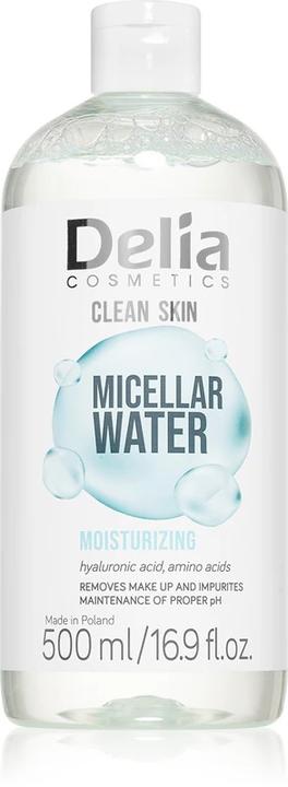 Delia Cosmetics Clean Skin - Micellar Water For A Natural Effect (Face toner, 500 ml)