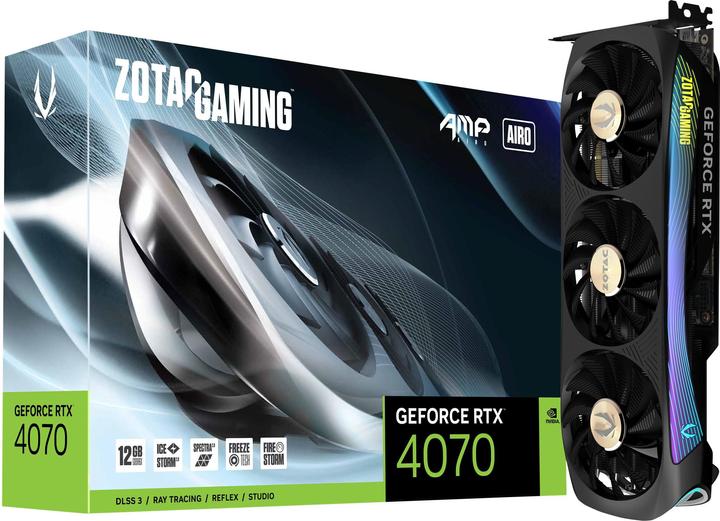 Produktbild Zotac Gaming GeForce RTX4070 AMP AIRO (12 GB)