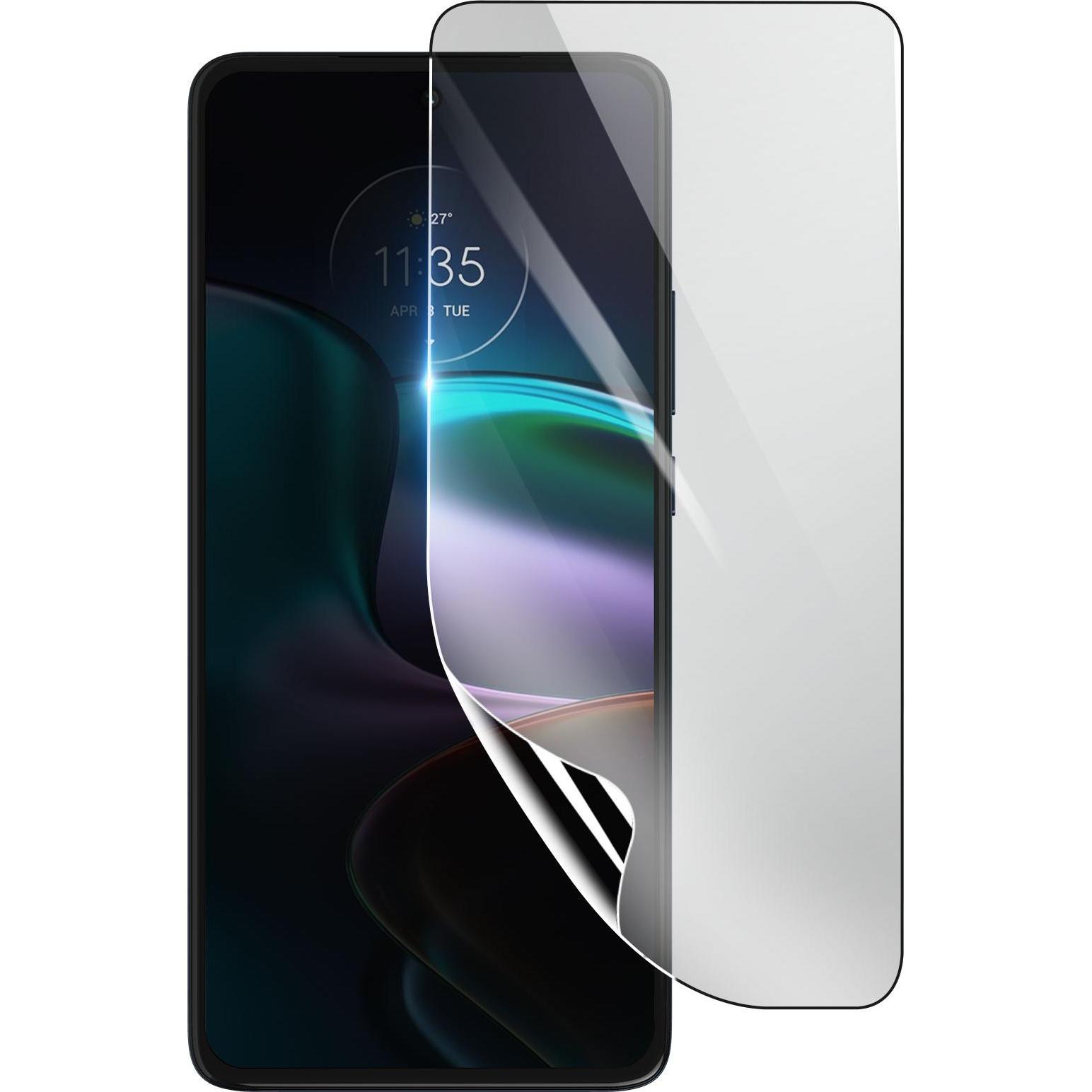 3MK Hydrogel Bildschirmfolie für Motorola Edge 30 (1 Stück, Motorola Edge 30), Smartphone Schutzfolie, Transparent