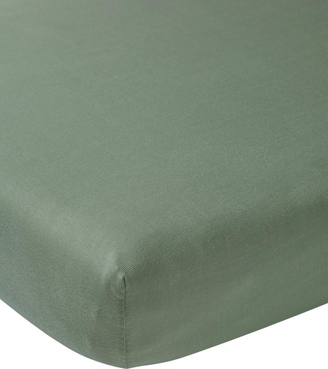 Meyco Home jersey Spannbettlaken 180x200 forest green