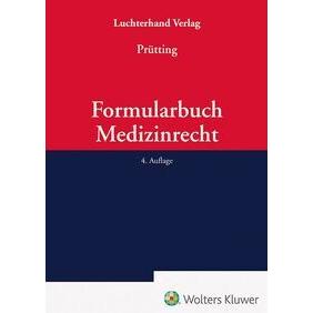 Luchterhand Formularbuch Medizinrecht (890x) (60796597)