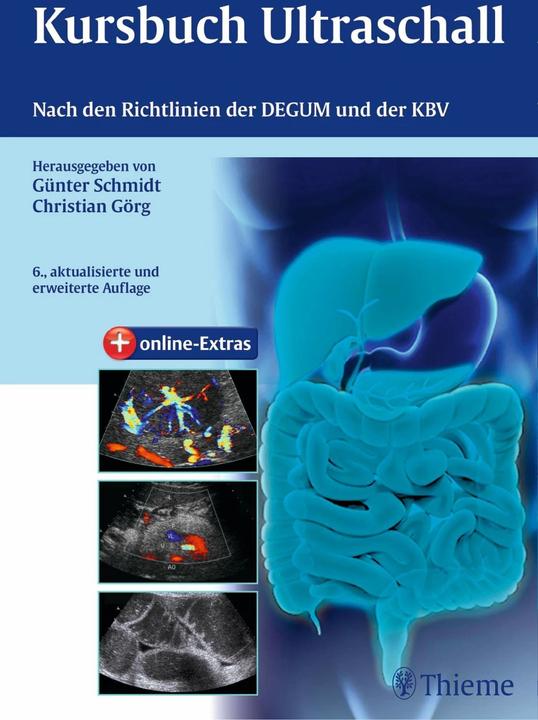Actual product image Kursbuch Ultraschall (German, Christian Görg, Günter Schmidt, 2015)