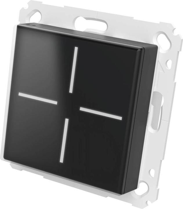 Produktbild EQ-3 Homematic IP Glastaster schwarz