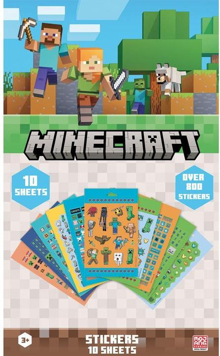 Produktbild Minecraft Figuren Aufkleber 800erPack Set