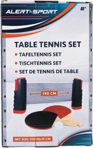 Image du produit Set de ping-pong Filet, 2 raquettes, 1 balle